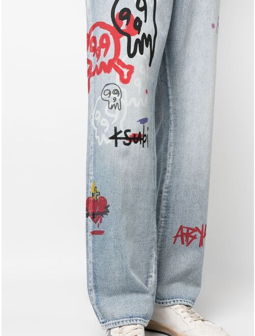 Ksubi x Juice WRLD 999 Club Anti K Juice Trip jeans