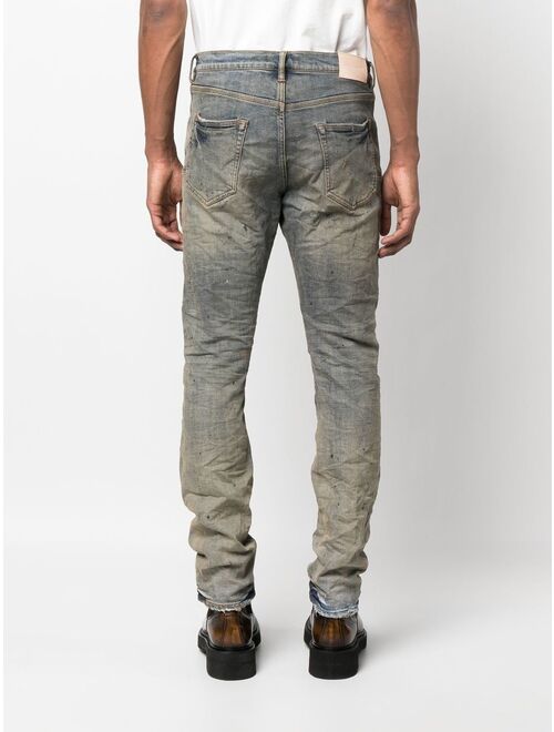 Purple Brand distressed slim-fit jeans