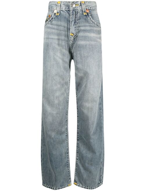 True Religion x 20th Bobby Vintage straight leg jeans