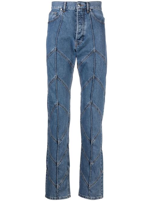 AV Vattev mid-rise straight-leg jeans