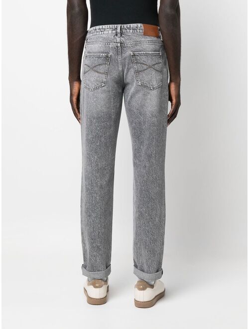 Brunello Cucinelli straight-leg jeans