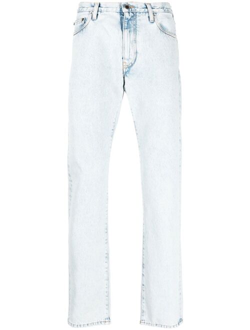 Off-White arrows straight-leg jeans