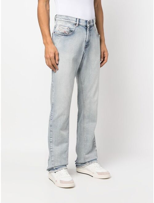 Diesel logo-patch bootcut jeans