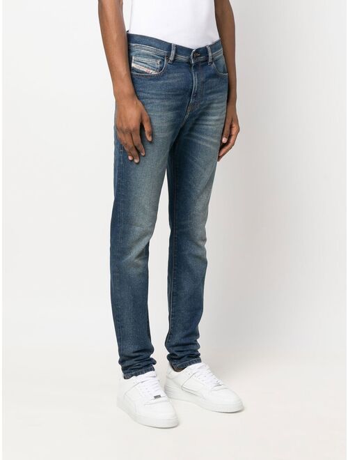 Diesel 1983 low-rise slim-cut jeans