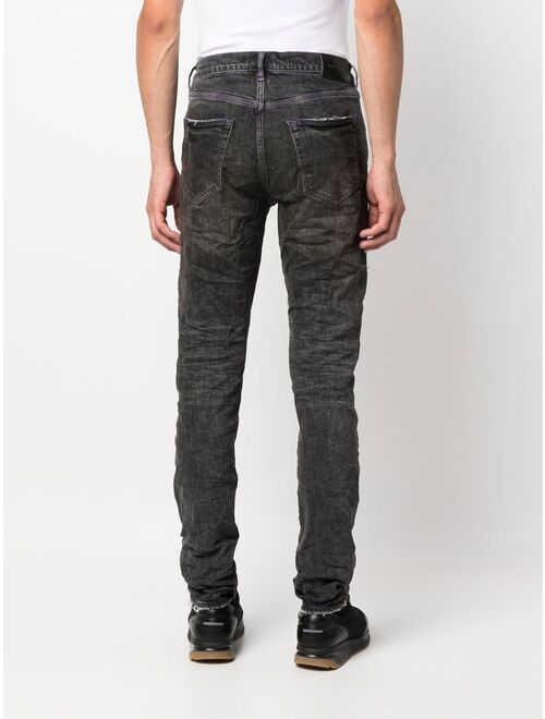 Purple Brand distressed slim-fit jeans