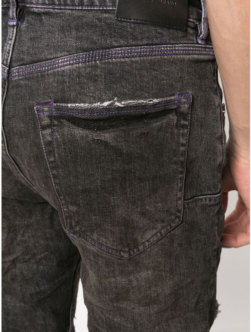 Purple Brand distressed slim-fit jeans