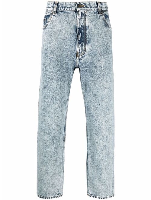 Saint Laurent acid-wash jeans