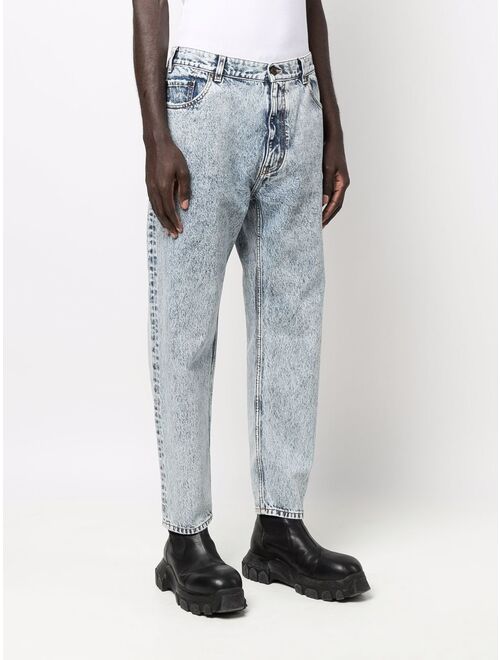 Saint Laurent acid-wash jeans