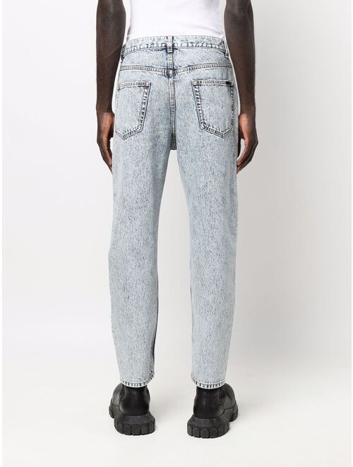 Saint Laurent acid-wash jeans