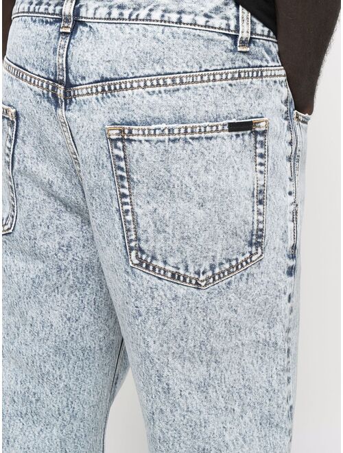 Saint Laurent acid-wash jeans