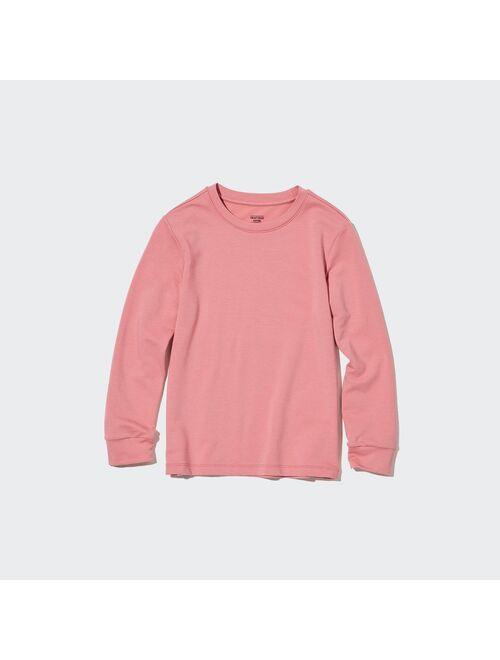 UNIQLO HEATTECH Cotton Crew Neck Long-Sleeve T-Shirt (Extra Warm)