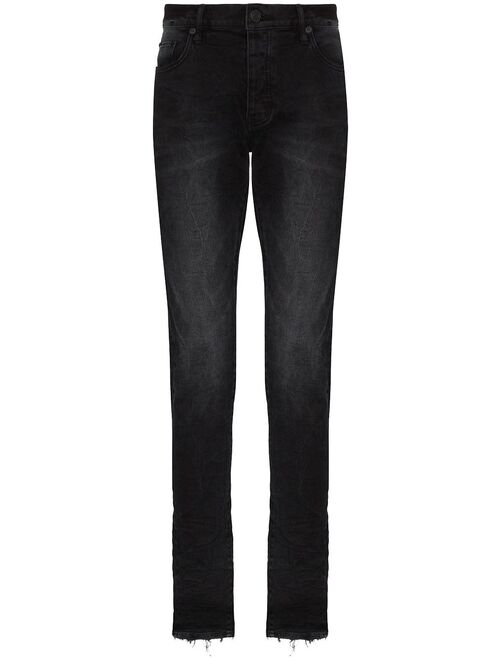 Purple Brand faded slim-leg jeans