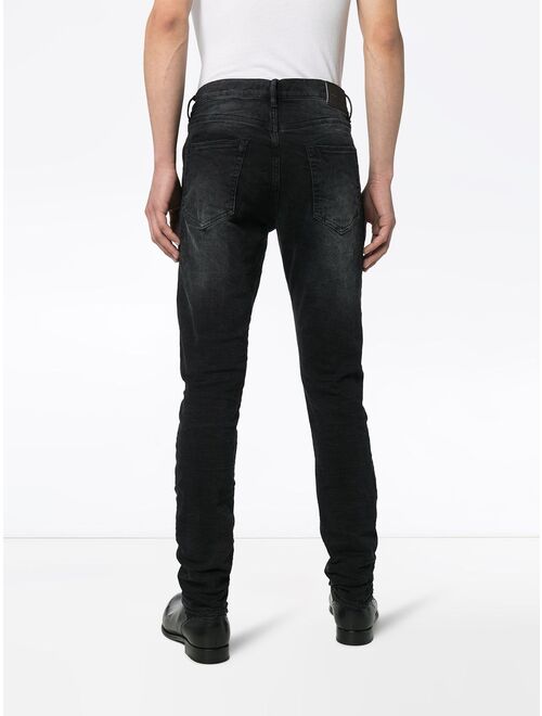 Purple Brand faded slim-leg jeans