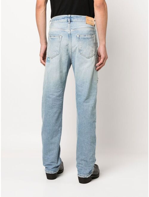 Purple Brand mid-rise straight-leg jeans