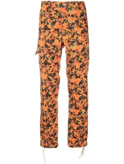 graphic-print cargo pants