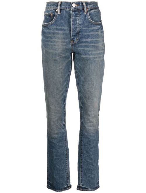 Purple Brand slim-cut leg denim jeans