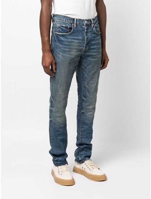 Purple Brand slim-cut leg denim jeans