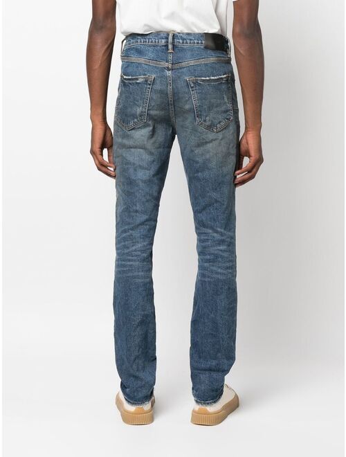 Purple Brand slim-cut leg denim jeans