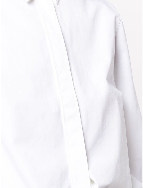 TOTEME oversized-cut poplin shirt