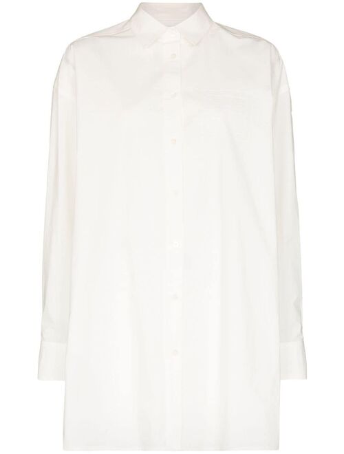 TOTEME drop-shoulder cotton shirt