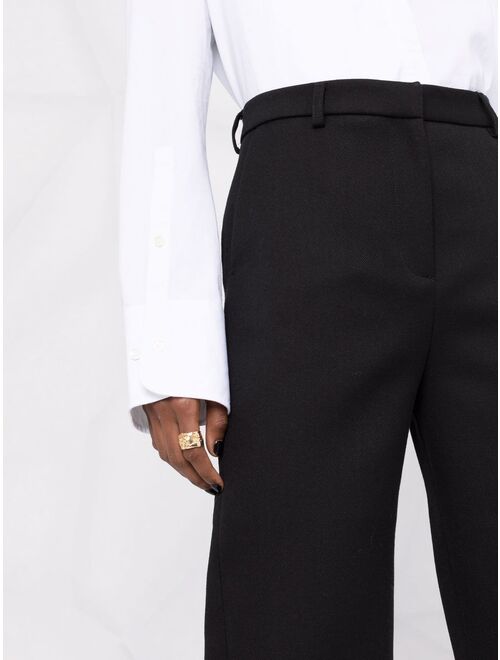 TOTEME balloon-leg cropped tailored trousers