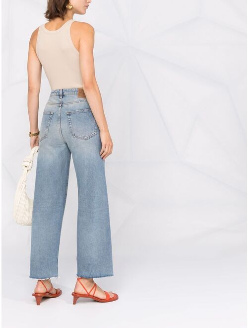 TOTEME wide-leg organic jeans