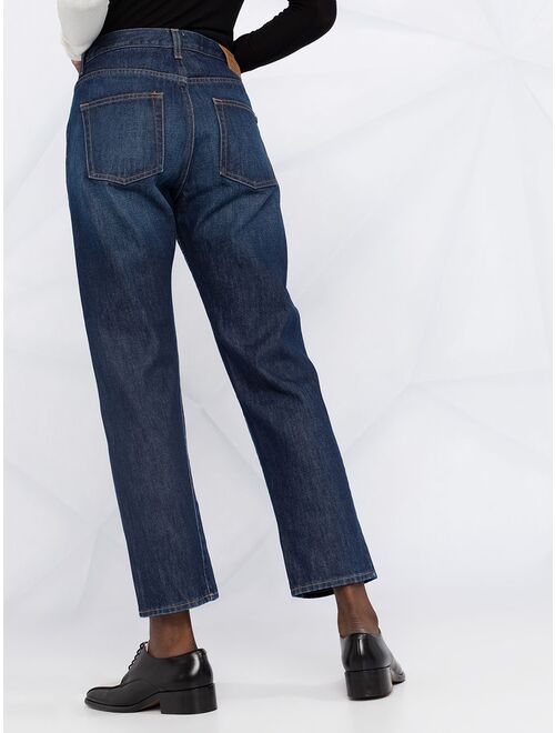 TOTEME mid-rise cropped jeans