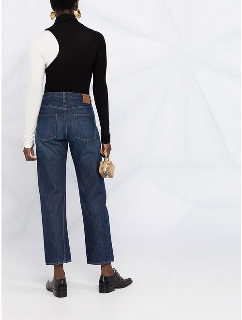 TOTEME mid-rise cropped jeans