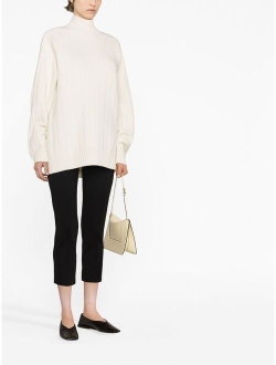 oversized roll-neck jumper