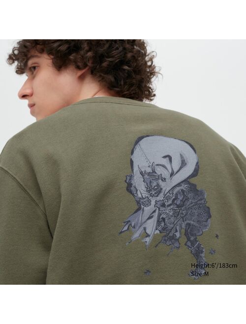 UNIQLO Japanese Art from the Museum of Fine Arts, Boston Long-Sleeve Sweatshirt