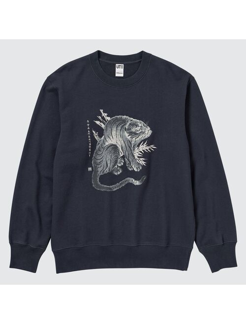 UNIQLO Japanese Art from the Museum of Fine Arts, Boston Long-Sleeve Sweatshirt