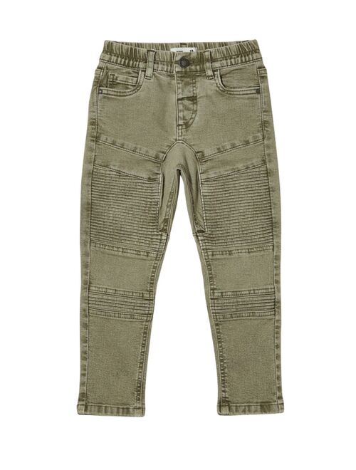 COTTON ON Big Boys Skinny Fit Moto Jeans