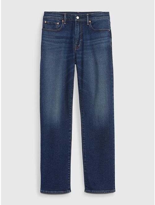 Gap Soft Flex Straight Jeans with Washwell