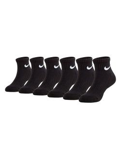 Boys Nike 6-pk. Performance Quarter Socks