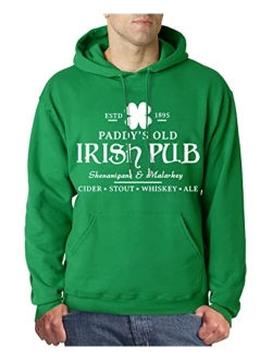 Arvilhill St Patrick's Day Men's Irish Hoodie with Kangaroo Pocket