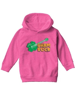 Haase Unlimited Sham Rock - Shamrock St. Patrick's Day Toddler/Youth Fleece Hoodie