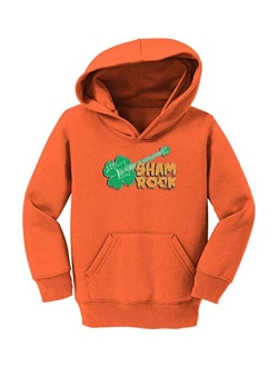 Haase Unlimited Sham Rock - Shamrock St. Patrick's Day Toddler/Youth Fleece Hoodie