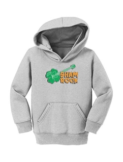 Haase Unlimited Sham Rock - Shamrock St. Patrick's Day Toddler/Youth Fleece Hoodie