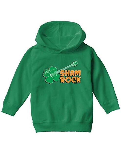 Haase Unlimited Sham Rock - Shamrock St. Patrick's Day Toddler/Youth Fleece Hoodie