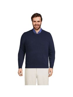 lands end Big & Tall Lands' End Fine Gauge Cashmere Sweater