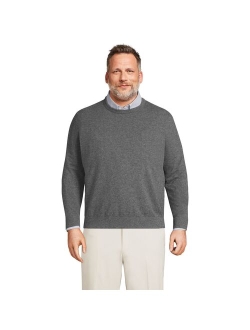 lands end Big & Tall Lands' End Fine Gauge Cashmere Sweater