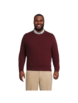 lands end Big & Tall Lands' End Fine Gauge Cashmere Sweater