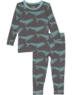 Kickee Pants Kids Long Sleeve Pajama Set (Toddler/Little Kids/Big Kids)