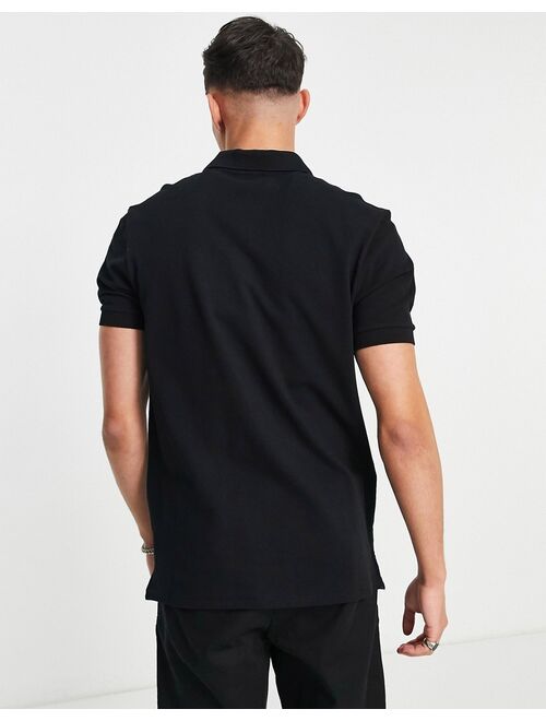 PS Paul Smith zebra logo polo in black