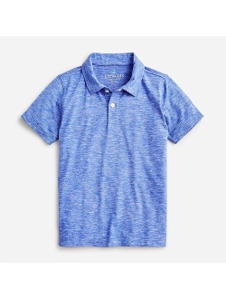 Boys' short-sleeve active polo shirt