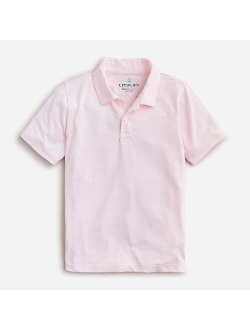 Boys' short-sleeve active polo shirt
