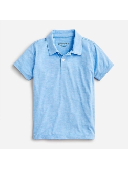 Boys' short-sleeve active polo shirt