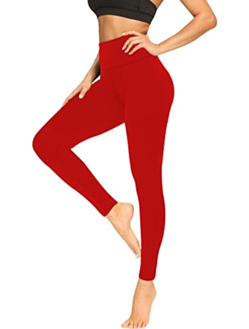 FULLSOFT Buttery Soft Leggings for Women - High Waisted Tummy Control No See Through Workout Yoga Pants