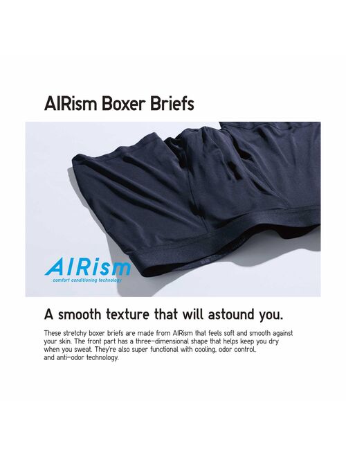 Uniqlo AIRism Low-Rise Printed Boxer Briefs