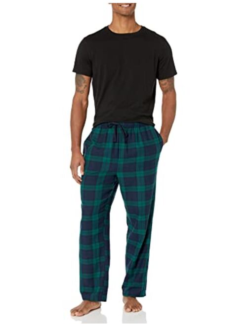 Nautica Men's Plaid Flannel Pajama Pant Set